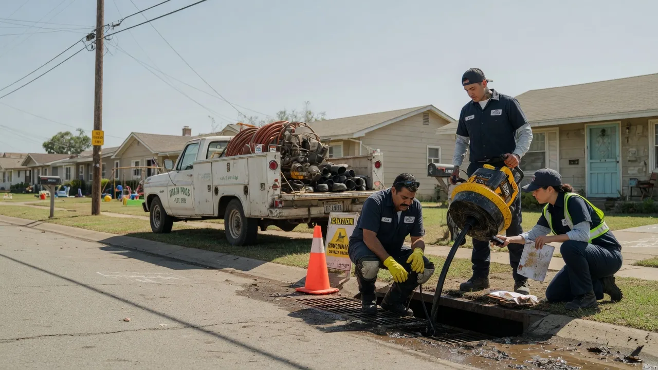 Drain Cleaning in Knickerbocker, TX near me